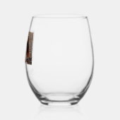 Beste Mama je Script-Foto Weinglas Ohne Stiel (Links)