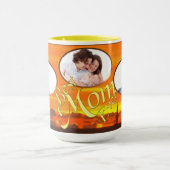 Beste Mama je Segelboot Sonnenuntergang 1300 Tasse (Zentrum)