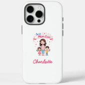 Beste Mama je | Sentimental Personalisiert Mother Case-Mate iPhone Hülle (Rückseite)