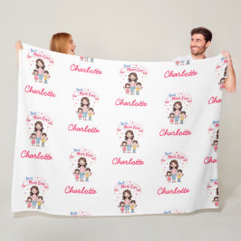 Beste Mama je | Sentimental Personalisiert Mother Fleecedecke