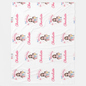 Beste Mama je | Sentimental Personalisiert Mother Fleecedecke (Vorderseite)