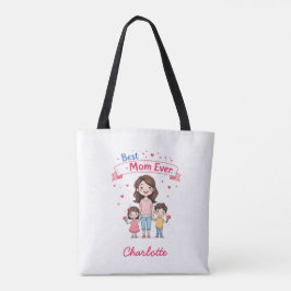 Beste Mama je | Sentimental Personalisiert Mother Tasche