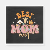 Beste Mama je Serviette (Vorderseite)