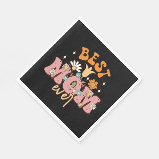 Beste Mama je Serviette (Ecke)