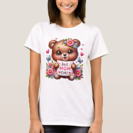 Beste Mama je Shirt Mama Bear T - Shirt
