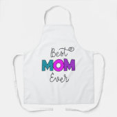 Beste Mama je Spaß Typografie Schürze (Vorderseite)