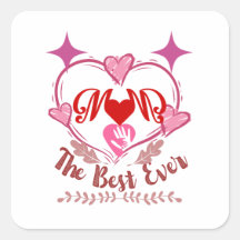 Beste Mama je Sticker