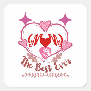 Beste Mama je Sticker