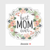 Beste Mama je Sticker (Blatt)