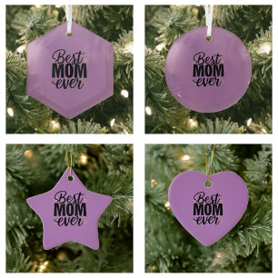 Beste Mama je Stilvoller Muttertag Keramik Ornament