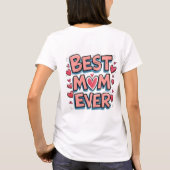 Beste Mama je T-Shirt (Rückseite)