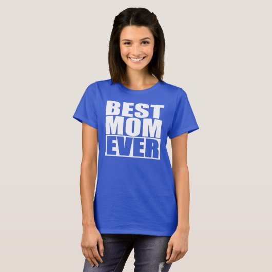 BESTE MAMA JE T-Shirt (Vorne ganz)