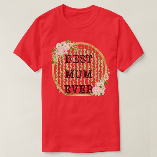 Beste Mama je T-Shirt (Design vorne)