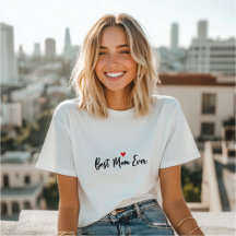 Beste Mama je T - Shirt - Niedlicher und einfacher