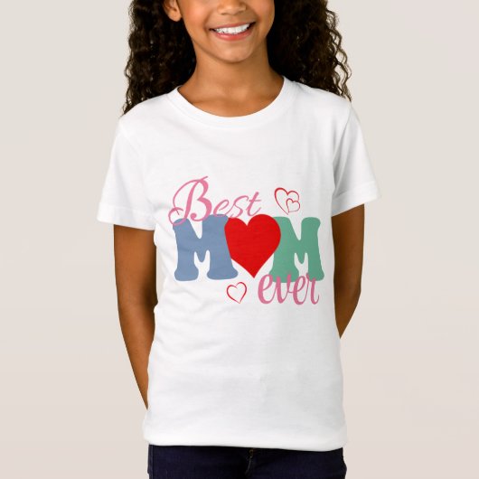 Beste Mama je T - Shirt - Perfektes Geschenk für M (Vorderseite)