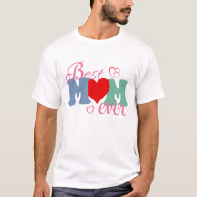 Beste Mama je T - Shirt - Perfektes Geschenk für M