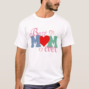 Beste Mama je T - Shirt - Perfektes Geschenk für M