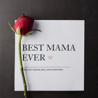 Beste Mama je | Tag der glücklichen Mütter