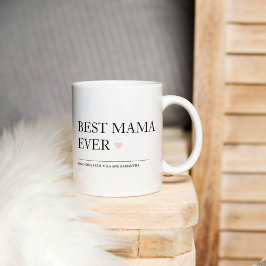 Beste Mama je | Tag der glücklichen Mütter Tasse