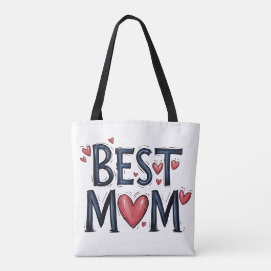 Beste Mama je Tasche (Rückseite)