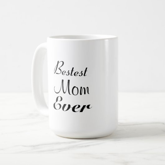 Beste Mama je Tasse (Vorderseite Links)
