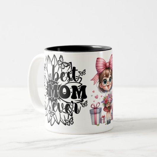 Beste Mama je Tasse (Vorderseite Links)