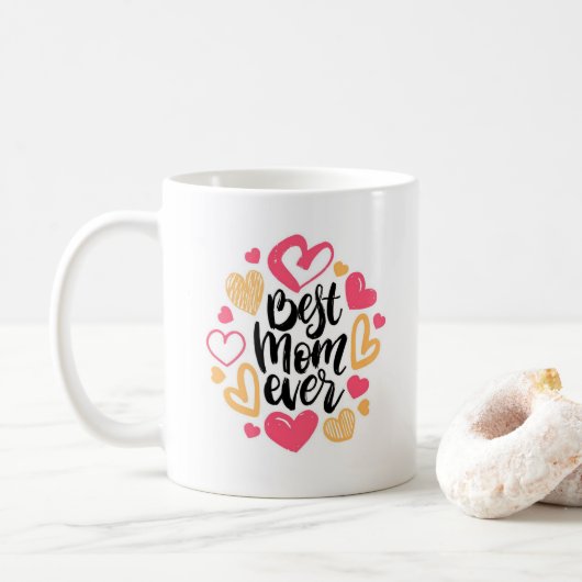 Beste Mama je Tasse (Mit Donut)