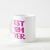 Beste Mama je. Tasse (Vorderseite Links)