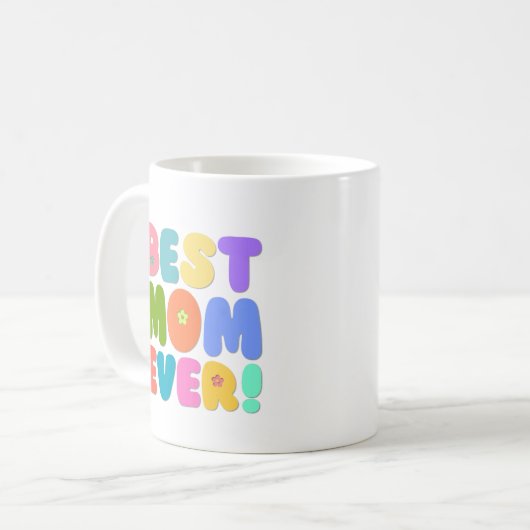 Beste Mama je Tasse (Vorderseite Links)