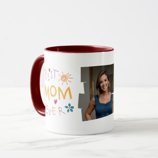 Beste Mama je Tasse (Vorderseite Links)
