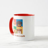 "Beste Mama je" Tasse Perfektes Geschenk für die M (Vorderseite Links)
