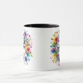 Beste Mama je Tasse Wrap (Zentrum)