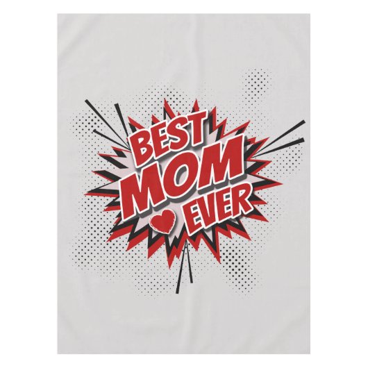 Beste Mama je Tischdecke (Vorderseite)