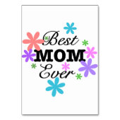 Beste Mama je Tischnummer (Vorderseite)