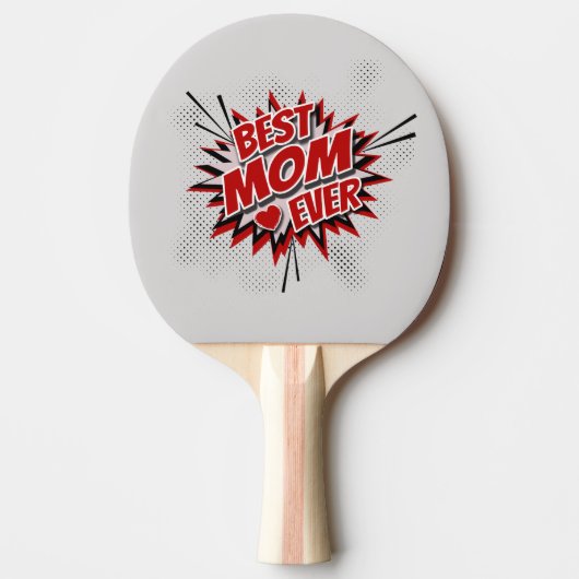 Beste Mama je Tischtennis Schläger (Vorderseite)