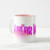 Beste Mama je Tone Tasse Geschenk für sie (Vorderseite Links)