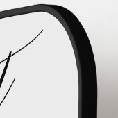 Beste Mama je trendy One Line Pregnancy Classic Pickleball Schläger (Linke Seite)