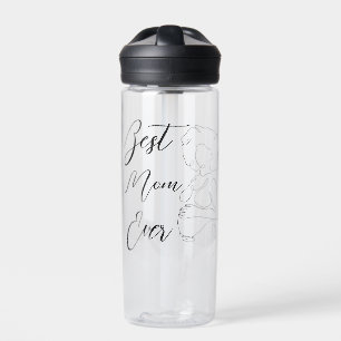 Beste Mama je trendy One Line Pregnancy Classic Trinkflasche