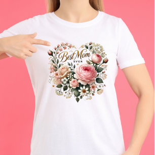 Beste Mama je" Tri-Blend Shirt