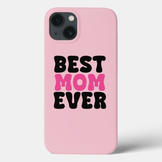 Beste Mama je Typhografie Case-Mate iPhone Hülle (Rückseite)