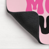 Beste Mama je Typhografie Mousepad (Ecke)