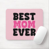 Beste Mama je Typhografie Mousepad (Mit Mouse)