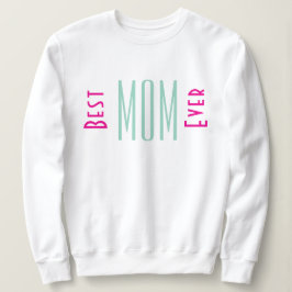 Beste Mama je Typografie Frauen Sweatshirt