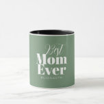 Beste Mama je Typografie individuell angepasst Tasse<br><div class="desc">Beste Mama je Typografie individuell angepasst</div>