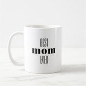Beste Mama je typografische Tasse (Links)