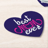 Beste Mama je Untersetzer (angewinkelt)