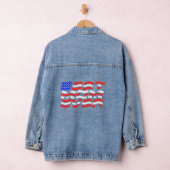 Beste Mama je US-Flagge Jeansjacke (Hangar)