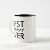 Beste Mama je | VALENTINSTAG Zweifarbige Tasse (Vorderseite Links)