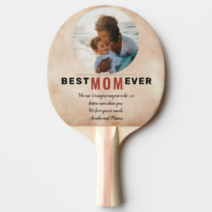 Beste Mama je Wasserfarbe Muttertagslied Foto Ping Tischtennis Schläger