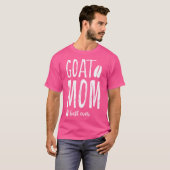 Beste Mama je Ziege T-Shirt (Vorne ganz)